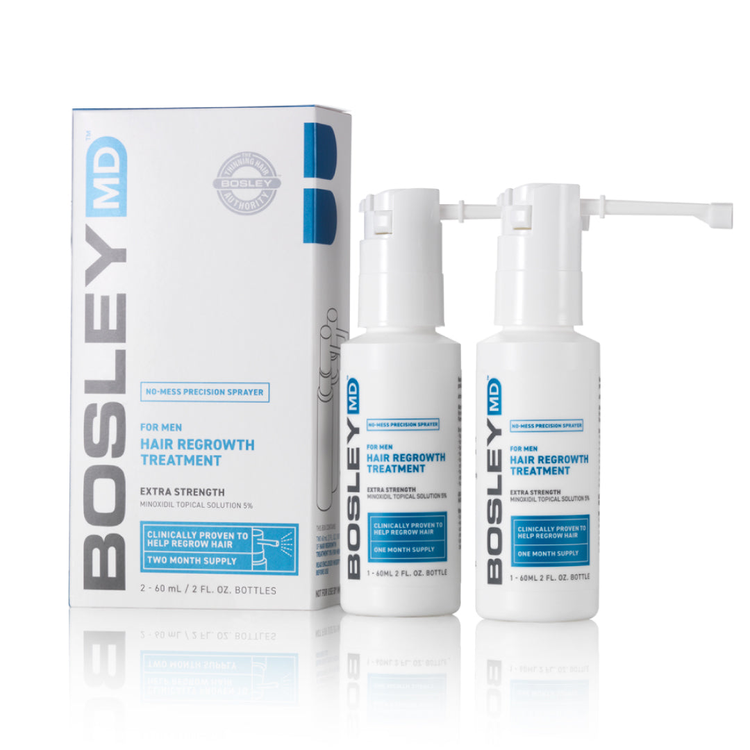Minoxidil 5% Strength Solution for Men BosleyMD – Bosley Online