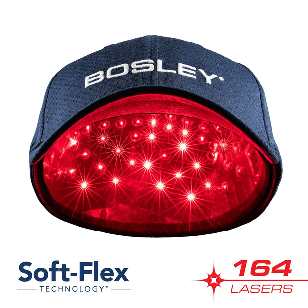 Bosley Revitalizer Cap 164 lasers with Soft-Flex Technology. 