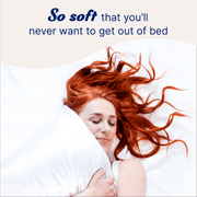 So soft that you'll never want to get out of bed.